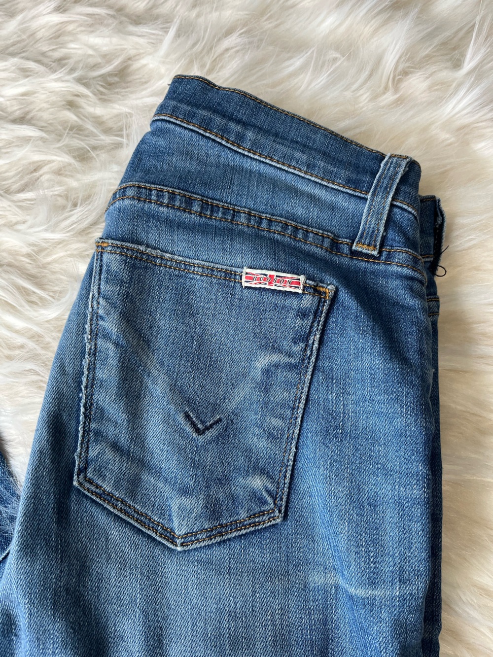Hudson Nico Jeans Women's 26x30 Mid Rise Super Skinny Medium Wash - Picture 2 of 6